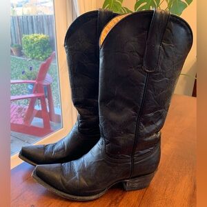 Idyllwind Black Wildwest Snip Toe Western Boots — Size 9B